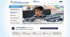 Desktop Screenshot of familyresourceguide.org