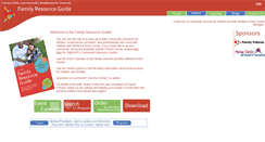 Desktop Screenshot of familyresourceguide.info
